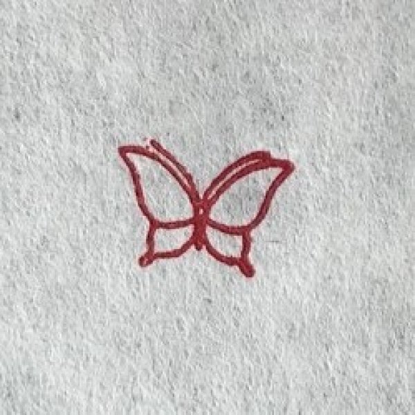 画像1: 「蝶々(正面)」の本柘植遊印 (1)