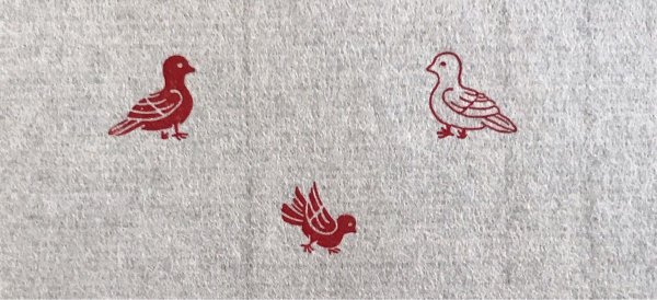 画像7: 「鳩(母)」の本柘植遊印 (7)