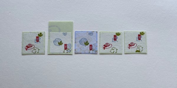 画像15: 「梶の葉」の本柘植遊印 (15)