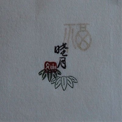 画像1: 「竹(笹)線と赤」の本柘植遊印